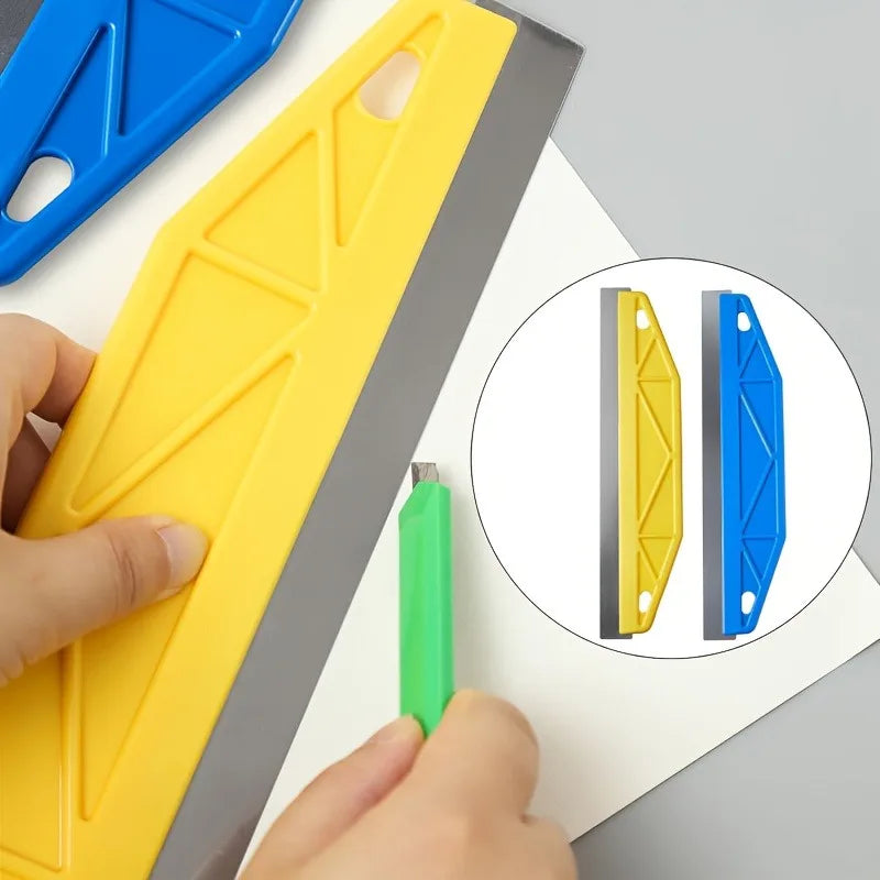12-Inch Heavy-duty Yellow Paint Shield Edger Ergonomic Handle