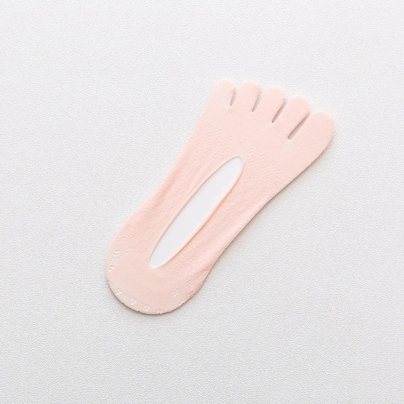 Men's Breathable Cotton Five Finger Toe Socks | Casual Summer