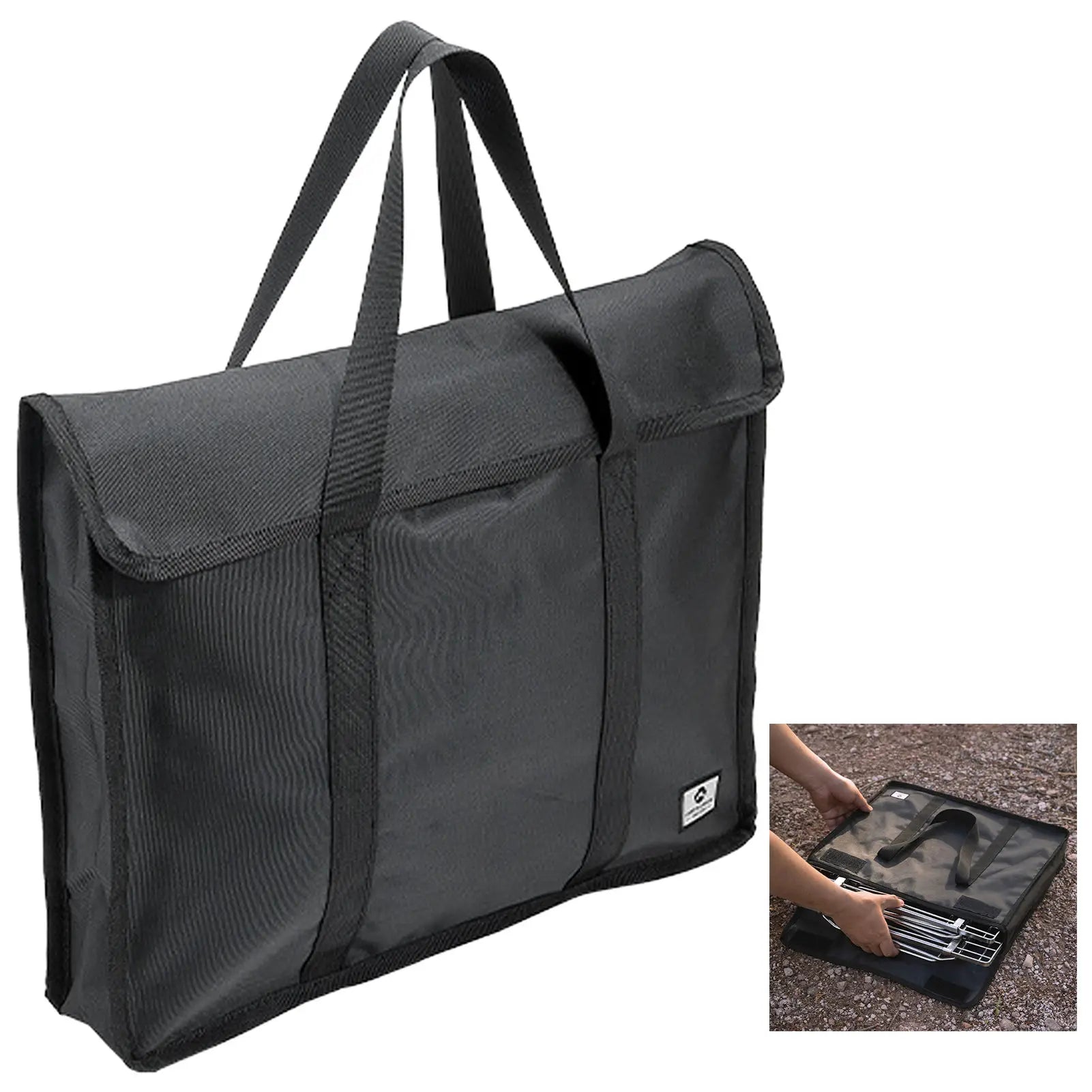 Large Capacity Polyester Stove Rack Storage Bag With Adjustable Structure For Camping And Outdoor Activities Peaceful Pleasures Health and Wellness A