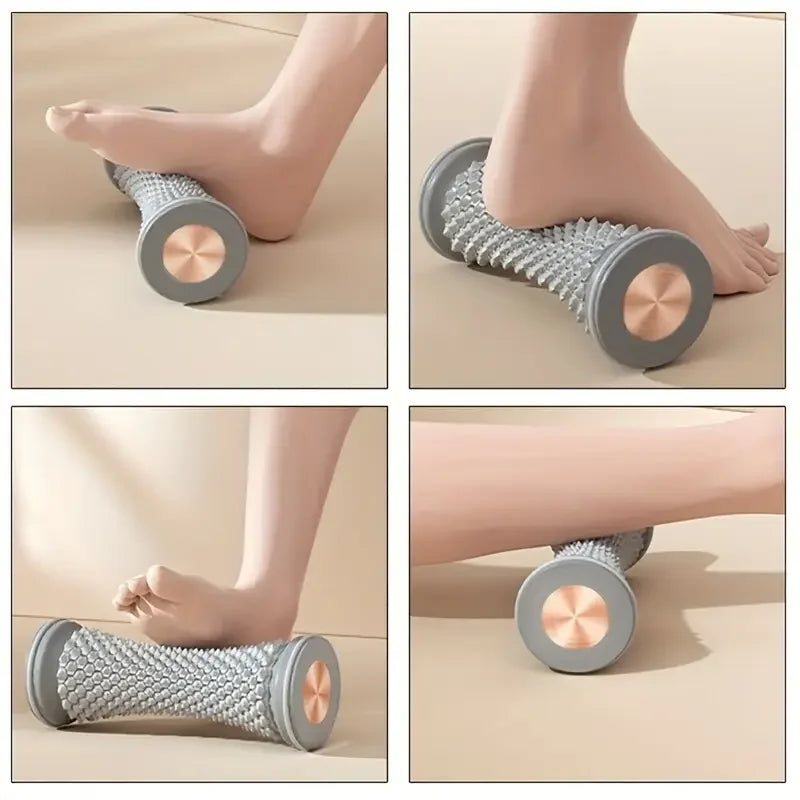 Foot Massager Massage Roller Yoga Massage Ball Plantar Fascia Roller Muscle Relaxation Care Plastic Manual Foot Massager Rollers Peaceful Pleasures Health and Wellness