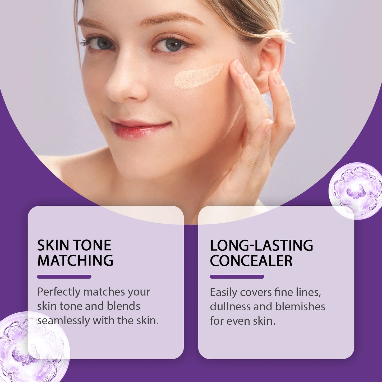 Hydrating Liquid Concealer – Full Coverage, Dark Circles & Blemish