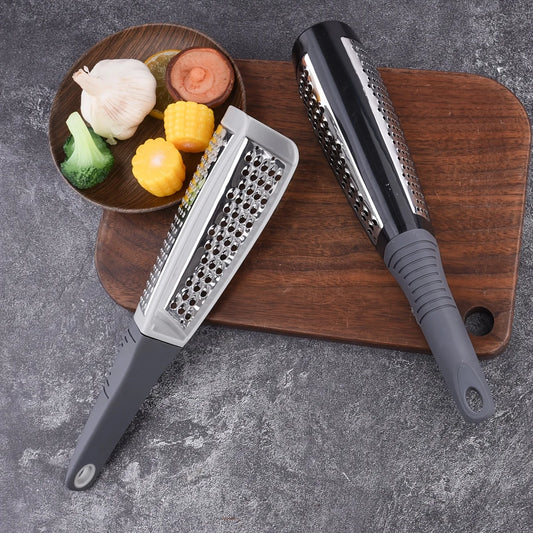 Double-Sided Stainless Steel Cheese Grater | Non-Slip Handle Kitchen Grater Peaceful Pleasures Health and Wellness