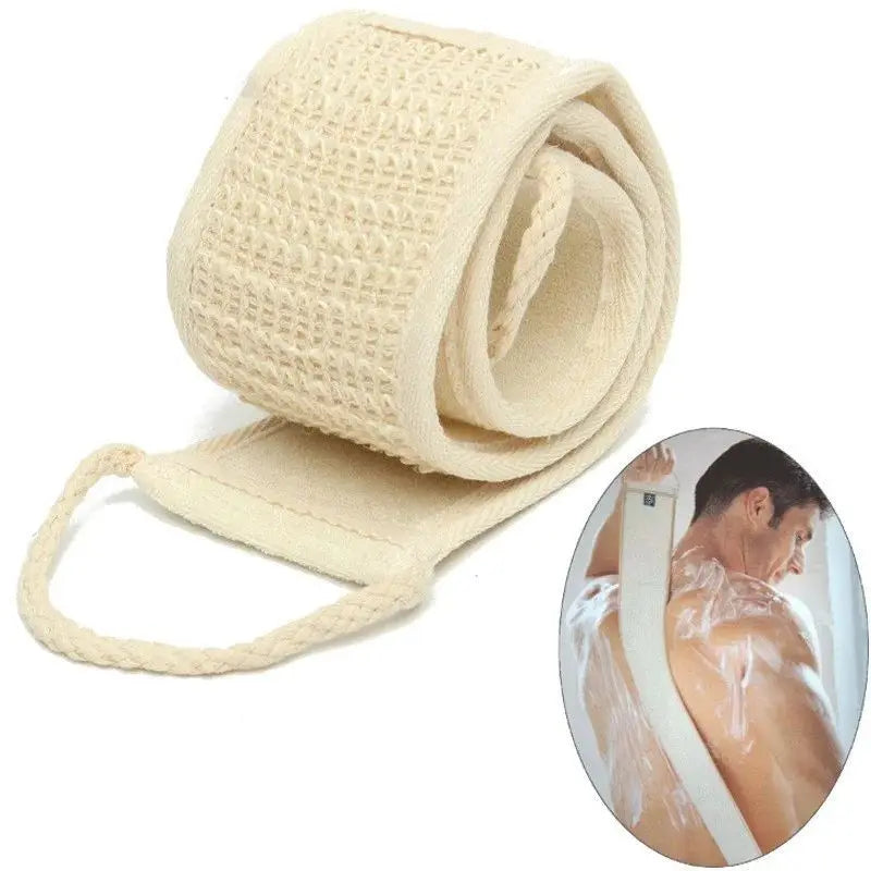 Natural Loofah Exfoliating Bath Scrubber | Unisex Body Sponge