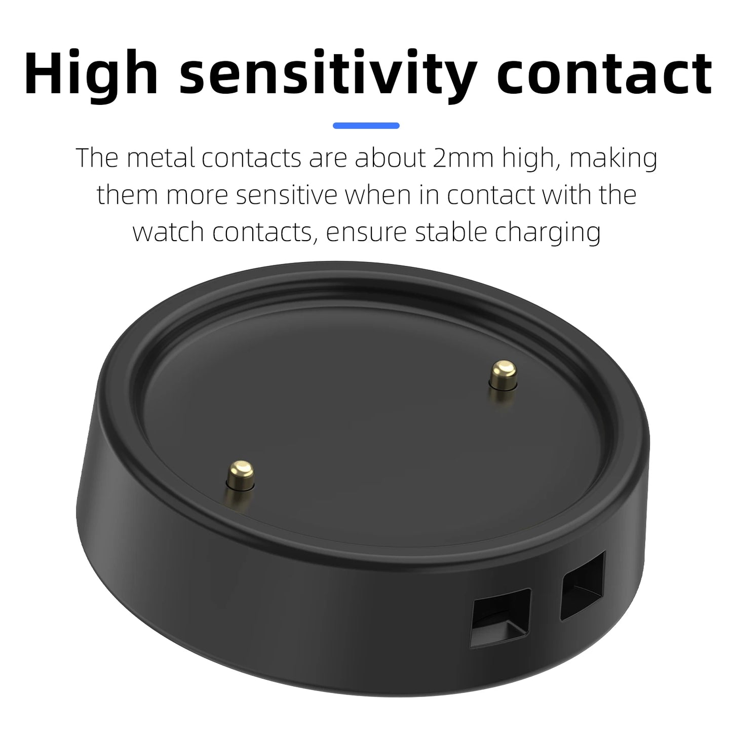 The charging Dock with a lanyard is suitable for Amazfit Active2/GTR3/GTS3/GTR4/GTS4 USB smart watch charger replacement. Peaceful Pleasures Health and Wellness