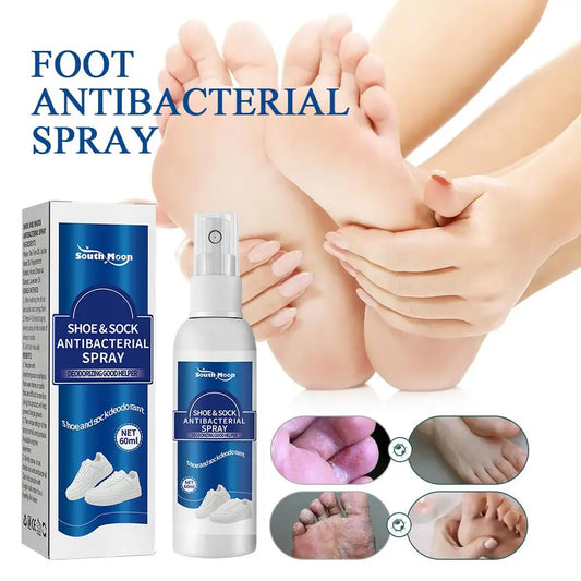 Shoe & Foot Deodorizer Spray 60ml | Antibacterial Odor Eliminator Foot Deodorizer Spray Peaceful Pleasures Health and Wellness