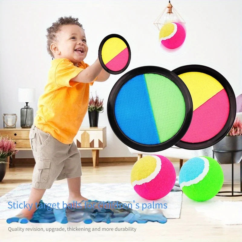 Kids Sticky Ball Catch Game Set – Outdoor Throw & Catch Toy