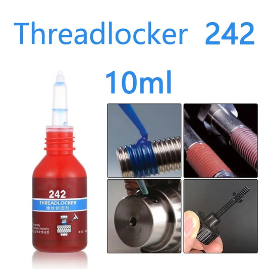 Medium Strength Threadlocker Blue 242 Sealing Thread Locking Peaceful Pleasures Health and Wellness