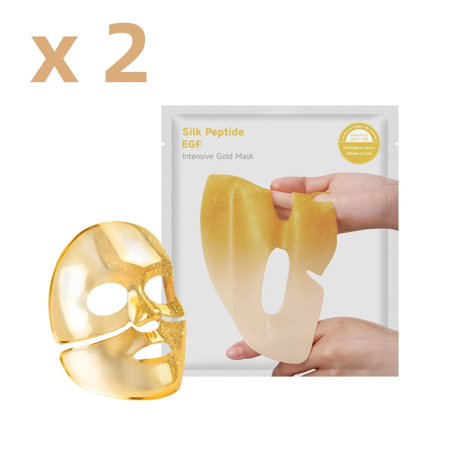 24K Gold Facial Mask – Hydrating, Firming & Brightening