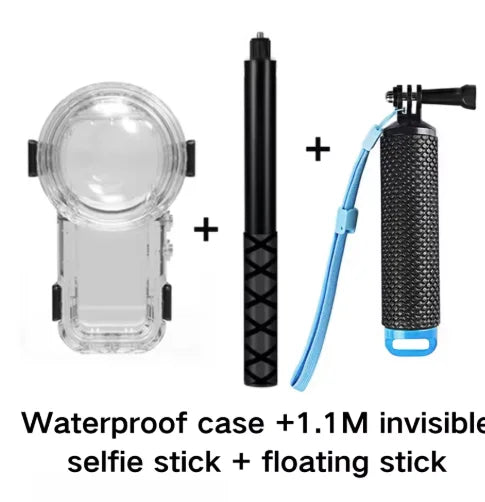 AMagisn Invisible Dive Case for Insta360 X5/X4 – 60m Waterproof