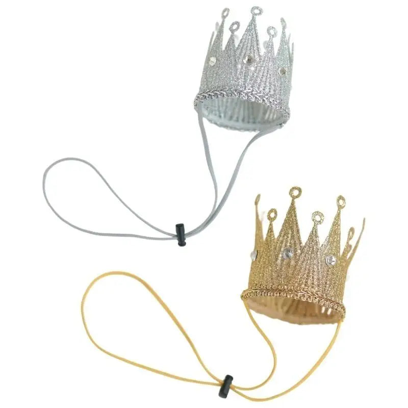 Royal Baby Crown Headband – Elastic Toddler Hair Accessory