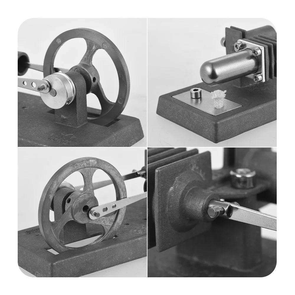 Mini Hot Air Stirling Engine DIY Kit – STEM Physics Model