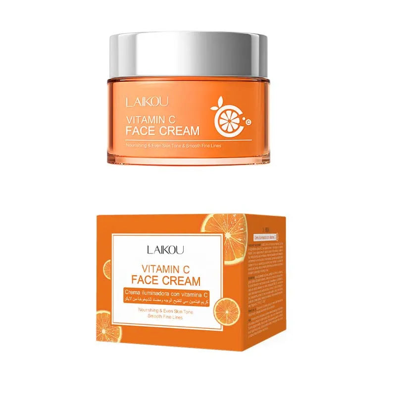 LAIKOU Vitamin C Facial Cream 50g Delicate Hydrating Moisturising Skin Care Products Peaceful Pleasures Health and Wellness Vitamin C Cream 50g