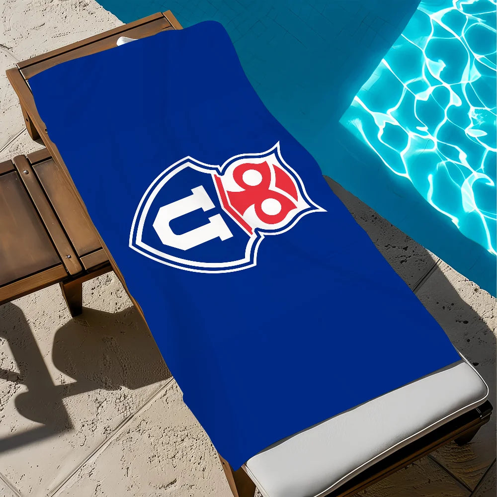 Chile University Football Quick-Dry Sports Beach Towel Sports Beach Towel Peaceful Pleasures Health and Wellness z5 STJ150x260CM