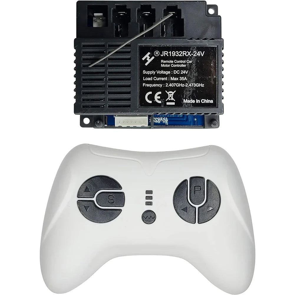 JR1932RX 24V Receiver & 2.4G Remote for Kids Electric Ride-On