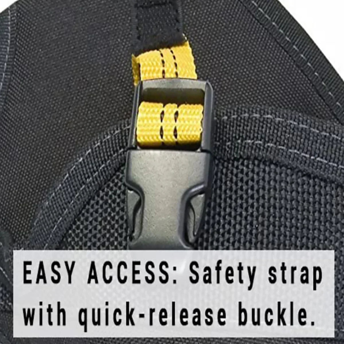 Cordless Drill Holster with Metal Clip & Single Hook | Oxford