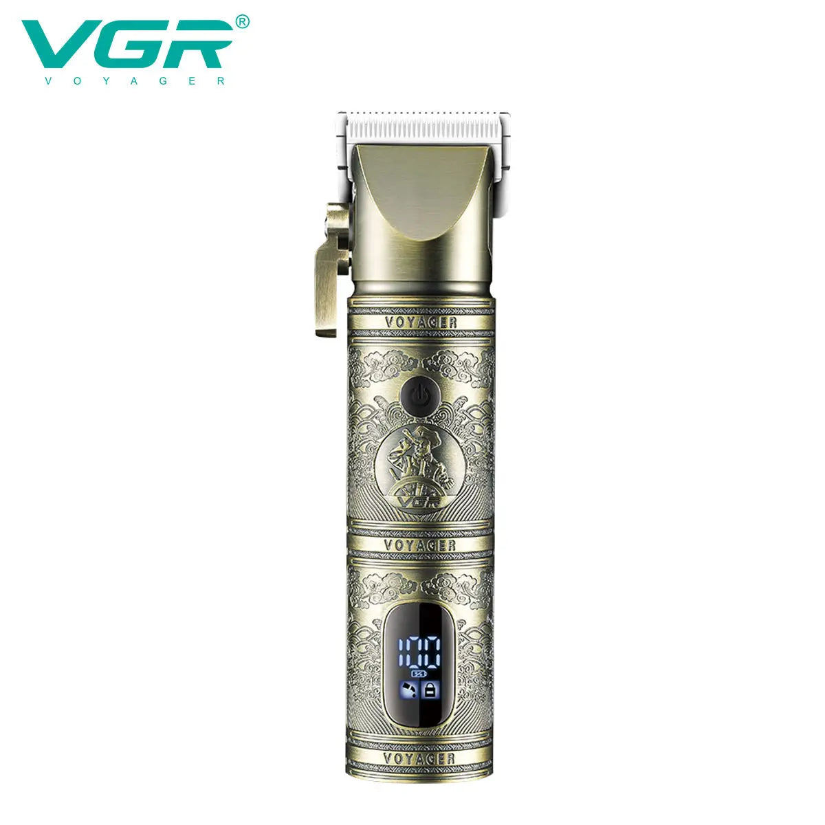 VGR 697 Metal Retro Hair Clipper Deep Cleaning Hair Trimmer Multi functional Men's Shaving Set Hair Salon Carving Electric Pushe Peaceful Pleasures Health and Wellness