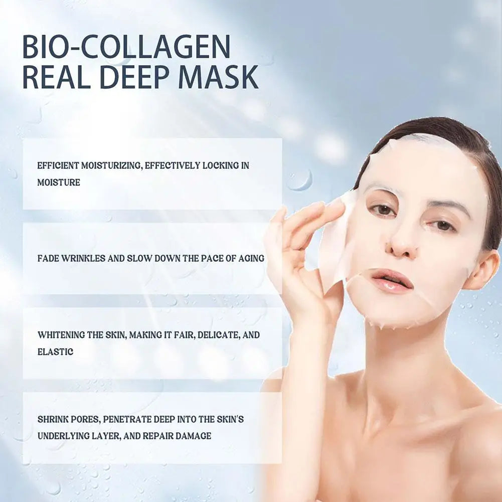 Bio Collagen Deep Hydrating Overnight Face Mask – Pore Minimizing & Brightening Peaceful Pleasures Health and Wellness
