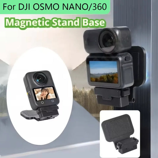 Foldable Magnetic Mount Adapter for DJI Osmo Nano | 180° Tilt Camera Mount Adapter Oasis Select