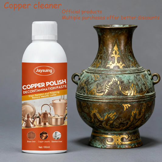 Copper & Brass Polish Paste – Rust & Tarnish Remover | Jaysuing Metal Polish Paste Peaceful Pleasures Health and Wellness