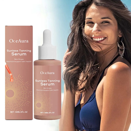 Herbal Sunless Tanning Drops – Natural Self Tanner Bronzer