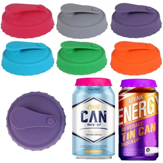 Silicone Soda Can Lid Reusable Can Stopper for Soda Beer Drinks Juice Coke Beverage Fits Standard Cans Protecto Coke Can Peaceful Pleasures Health and Wellness