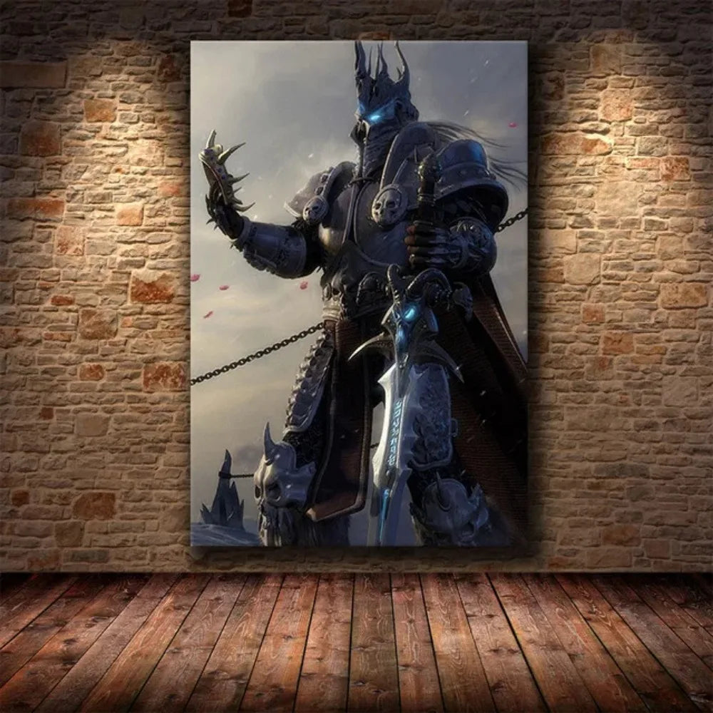 World of Warcraft HD Canvas Wall Art Poster | Unframed Print