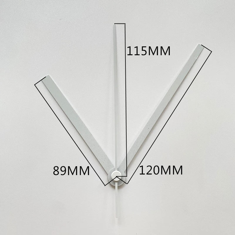 Silent Mute DIY Wall Clock Movement with Hands – Quartz Mechanism Repair Kit