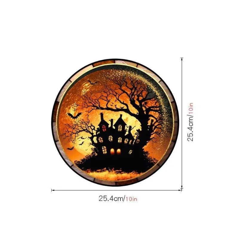 Halloween Static Cling Window Stickers | Reusable Glass Decals