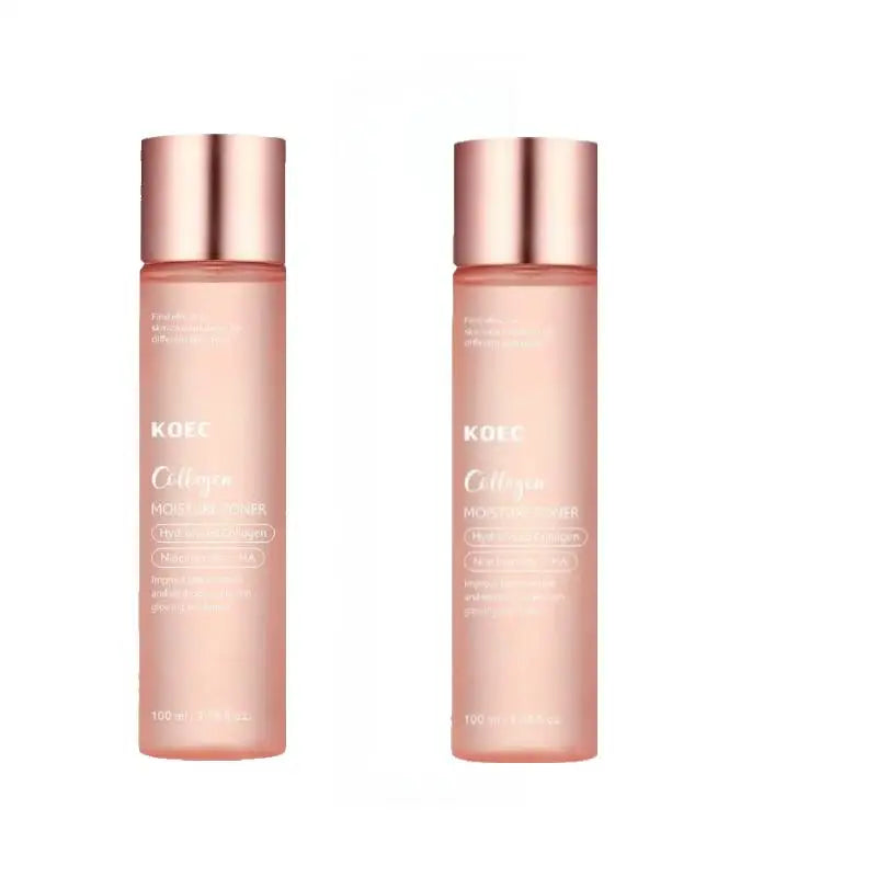 Collagen toner + triple collagen moisturizing cream, facial moisturizing moisturizing nourishing and brightening skin tone Peaceful Pleasures Health and Wellness 2pcs