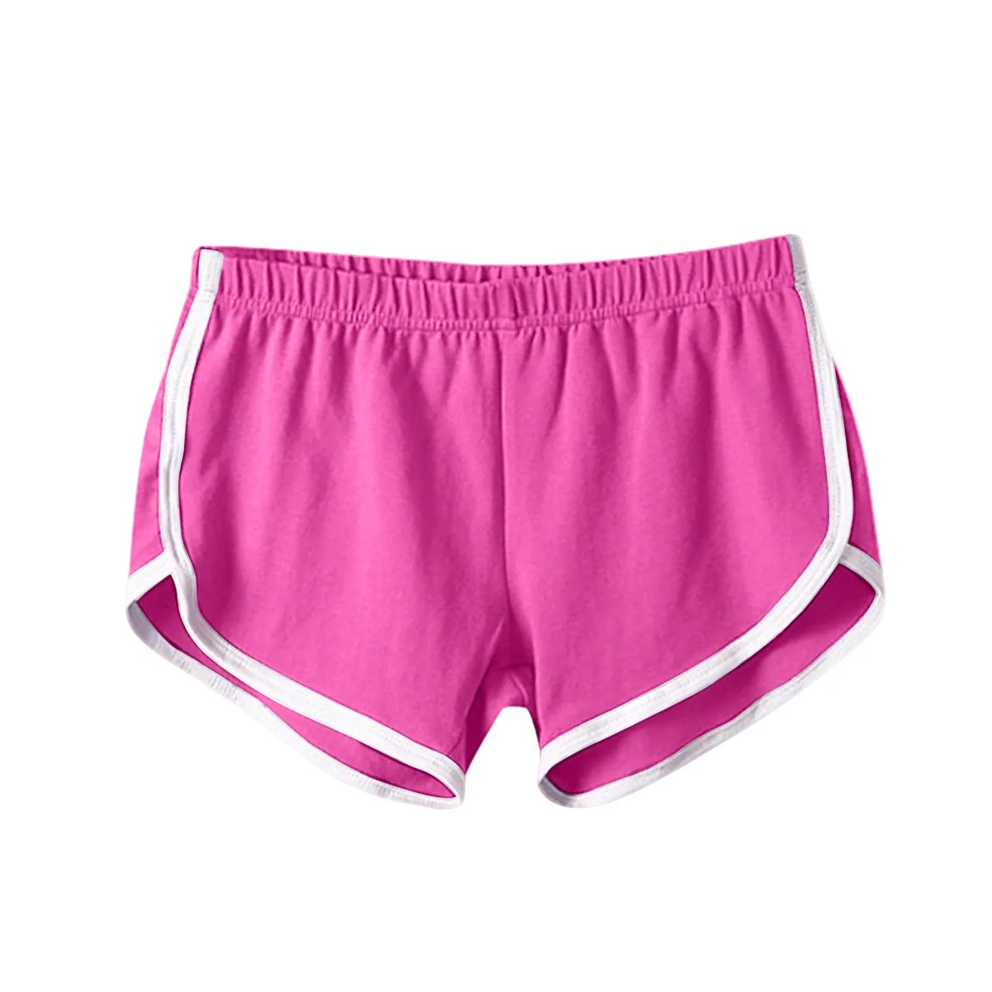 Sports Shorts Women Summer New Candy Color Anti Emptied Skinny Shorts Casual Lady Elastic Waist Beach Correndo Short Pants Peaceful Pleasures Health and Wellness