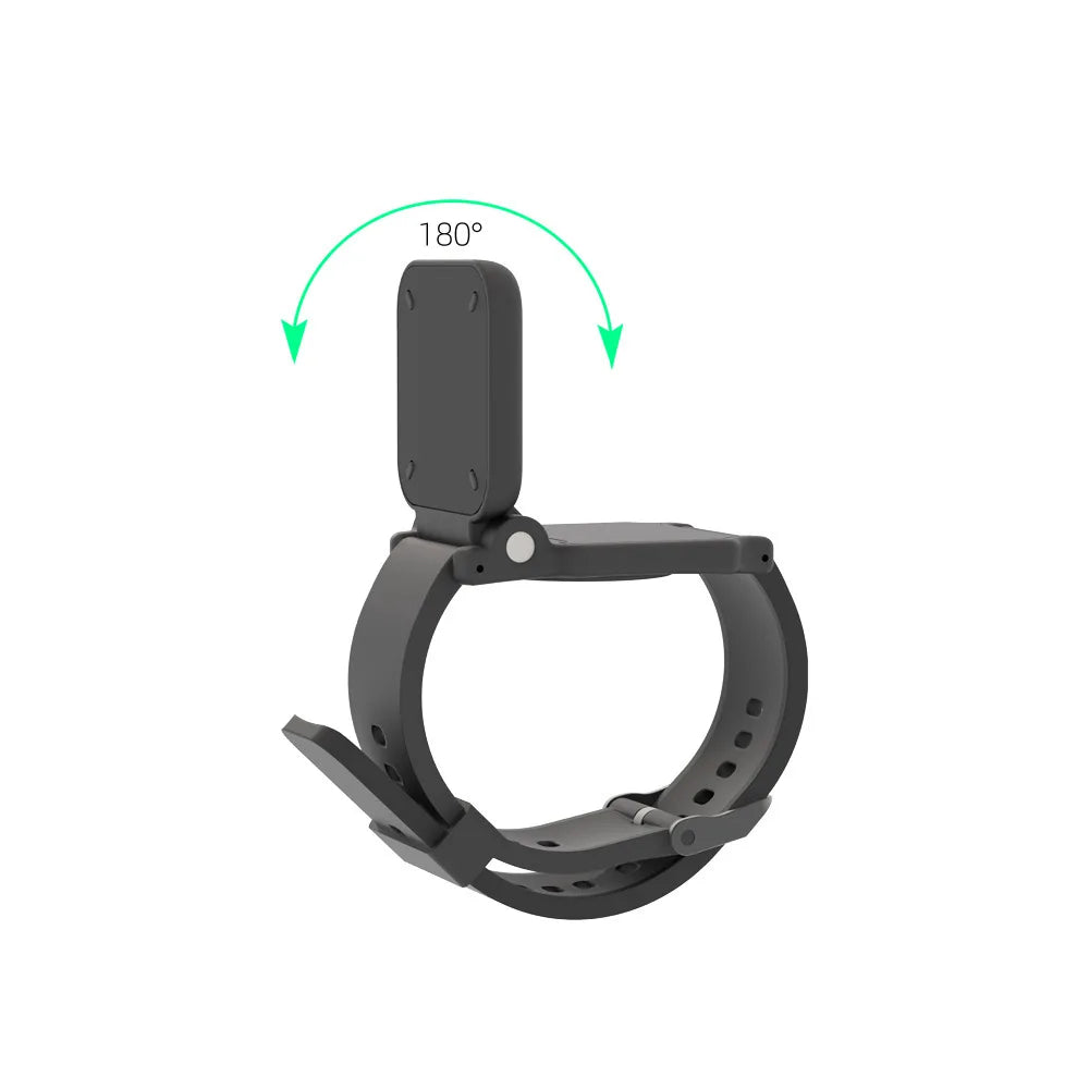 Magnetic Silicone Wrist Strap Mount For Insta360 Go Ultra Camera Supports horizontal Vertical Shooting Unlocking Multiple Angles Peaceful Pleasures Health and Wellness