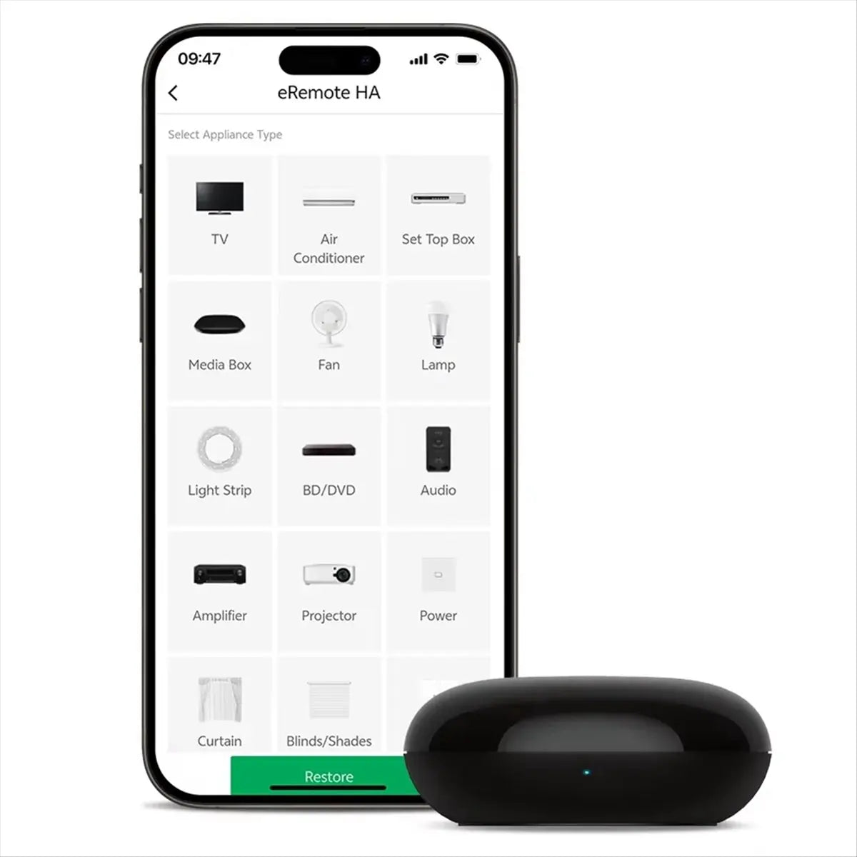 Smart WiFi IR Blaster Universal Remote – Alexa & Google Home Peaceful Pleasures Health and Wellness