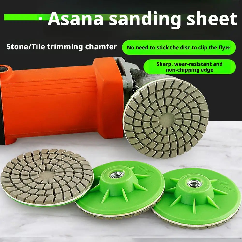 80mm Dry Polishing Disc for Angle Grinder – Tile & Marble