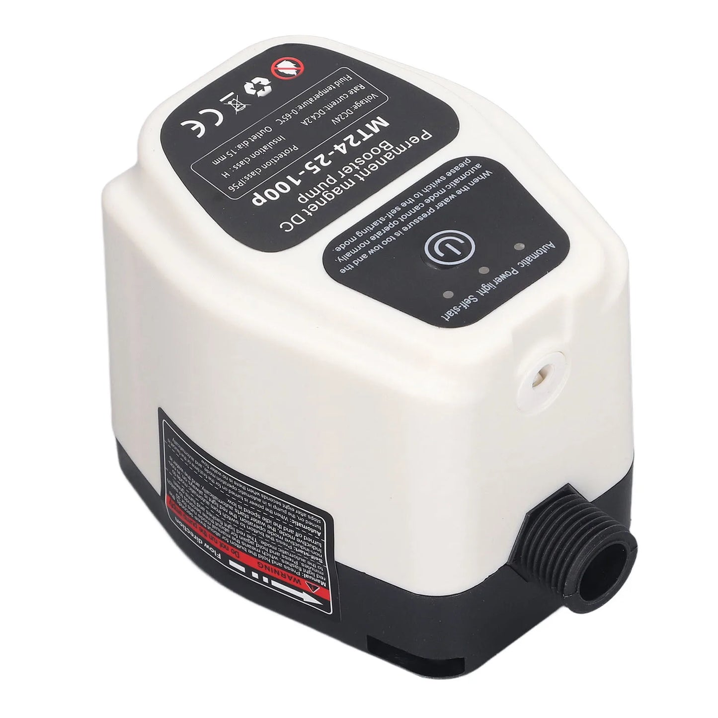 Booster Pump 100W 24V Full Automatic Intelligent Sensing Quiet Water