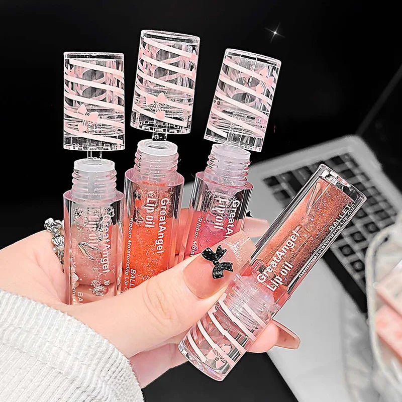 Crystal Jelly Lip Oil Gloss – Plumping & Moisturizing Shine