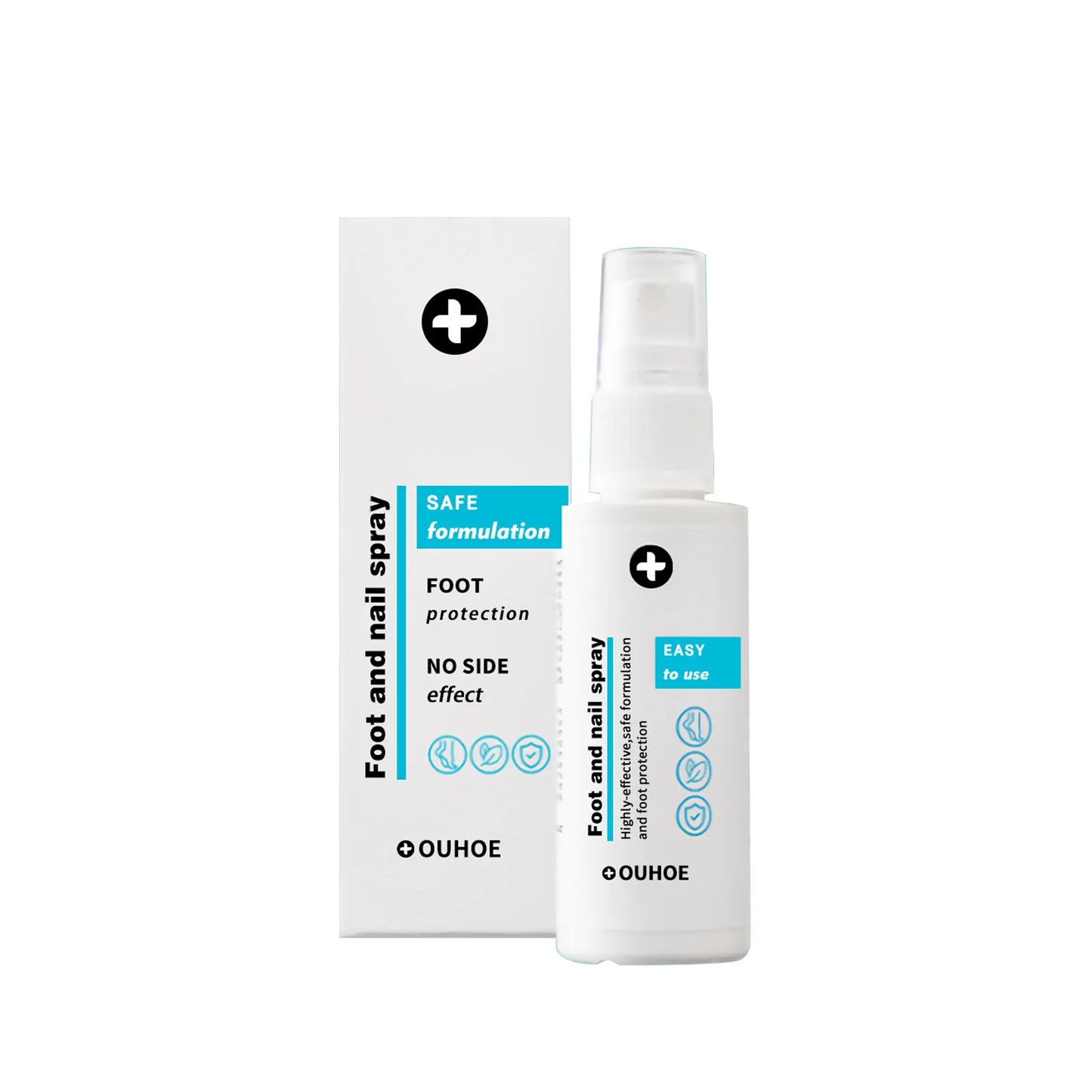 Foot Deodorant Spray – Odor Control, Moisturizing & Nail Care