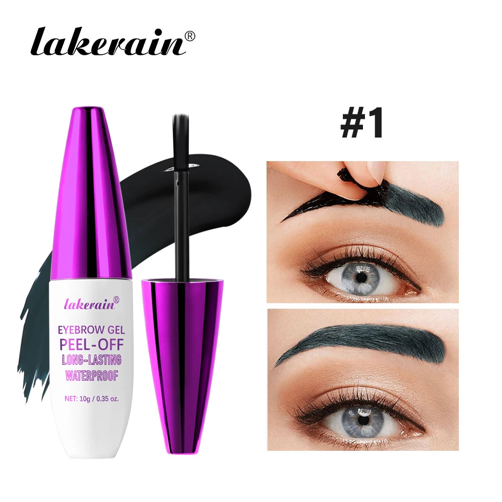 Tattoo Peel-off Eyebrow Gel Waterproof and Sweat-proof Long-Lasting Smudge-Proof Effect Natural Eyebrow Dye Eye Makeup Cosmetics Peaceful Pleasures Health and Wellness 1