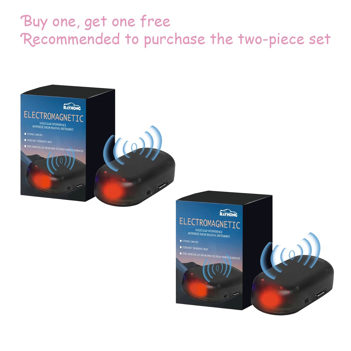 Mini Portable Car Snow Removal & Glass De-Icing Tool