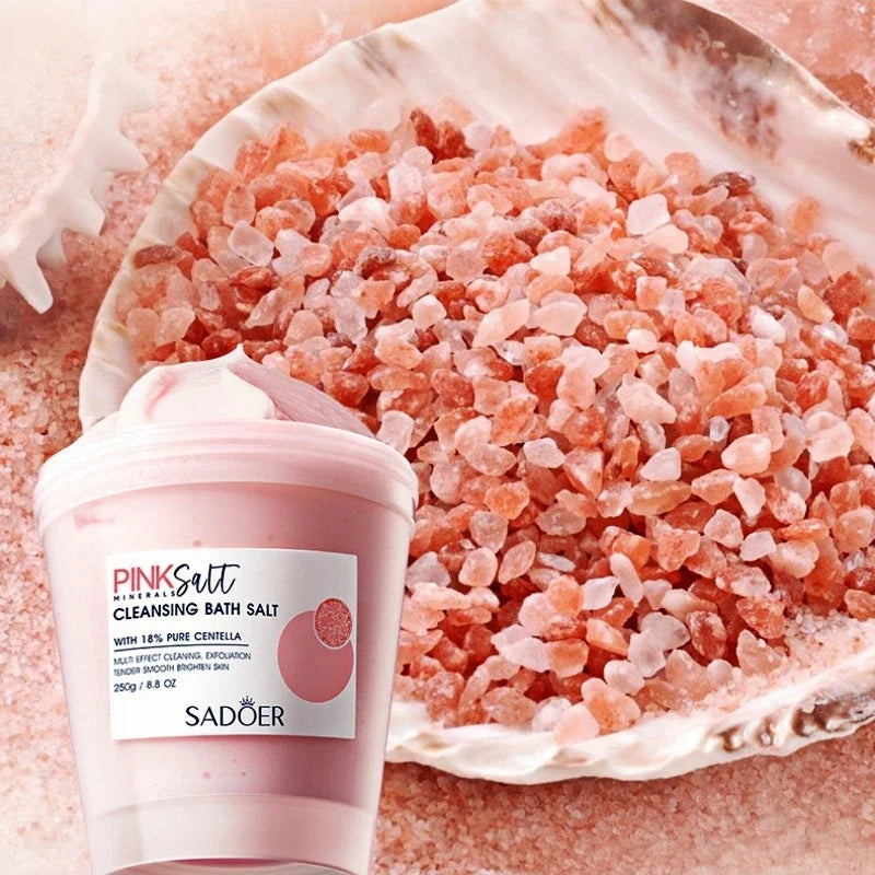 Sadoer Himalayan Bath Salt – Exfoliating Body Scrub & Cleanser