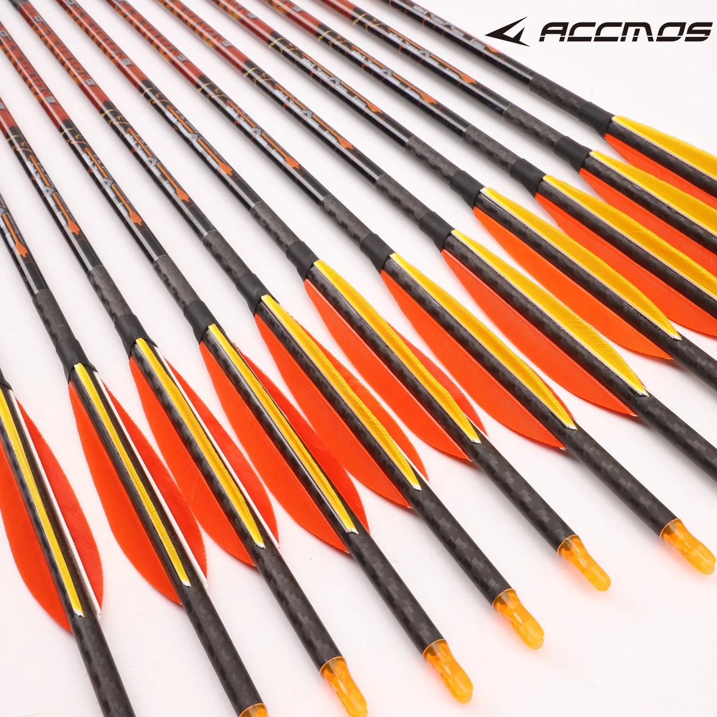 6 12 ID6 2 Archery Pure Carbon Arrow Spine 300 350 400 500 Shaft