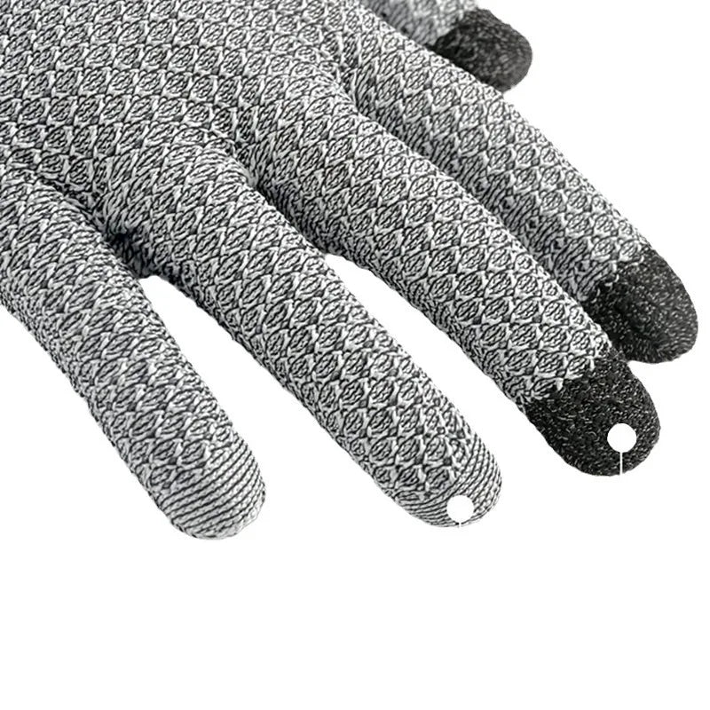 Grade 5 Anti-cut and Wear-resistant Pineapple Pattern Kitchen Slaughtering and Fish Killing Anti-cut Breathable Gloves Peaceful Pleasures Health and Wellness