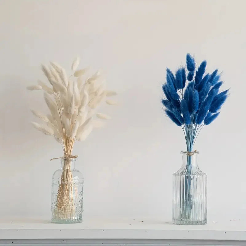 60pcs Dried Bunny Tails Grass | Boho Wedding & Home Décor