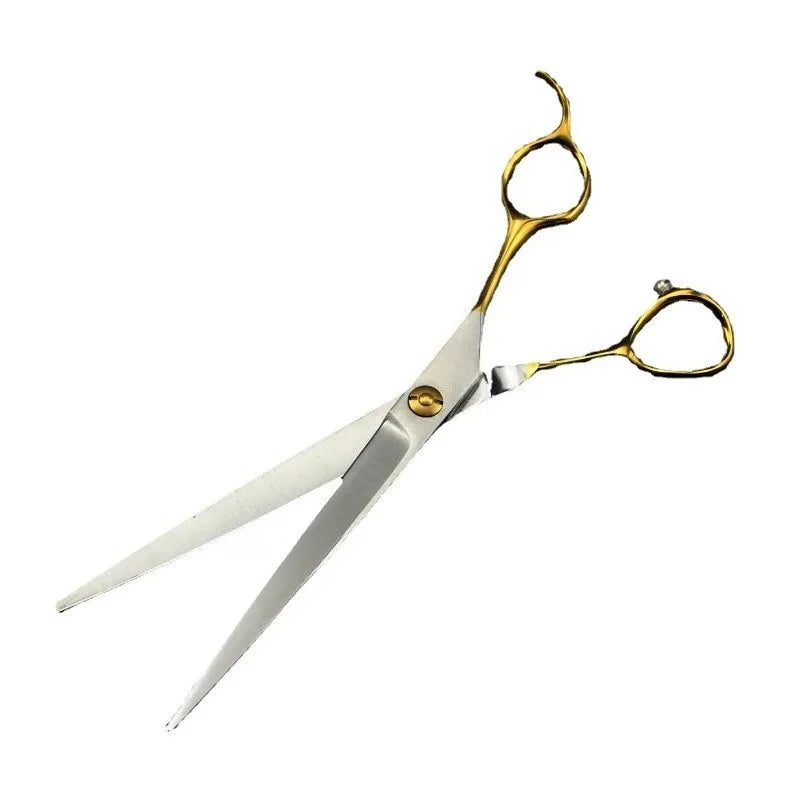 7 Inch Professional Pet Shop Scissors, Dog Grooming Scissors Straight Scissors Suitable for Big Dog Hair Trimming Peaceful Pleasures Health and Wellness