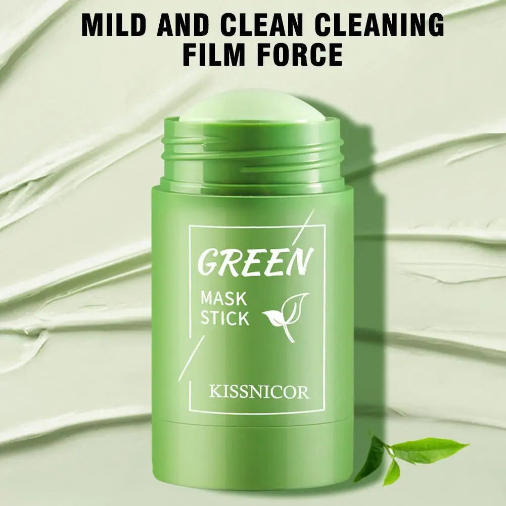 SAKSRAAR Green Tea Solid Face Mask 40g – Pore Cleansing Stick
