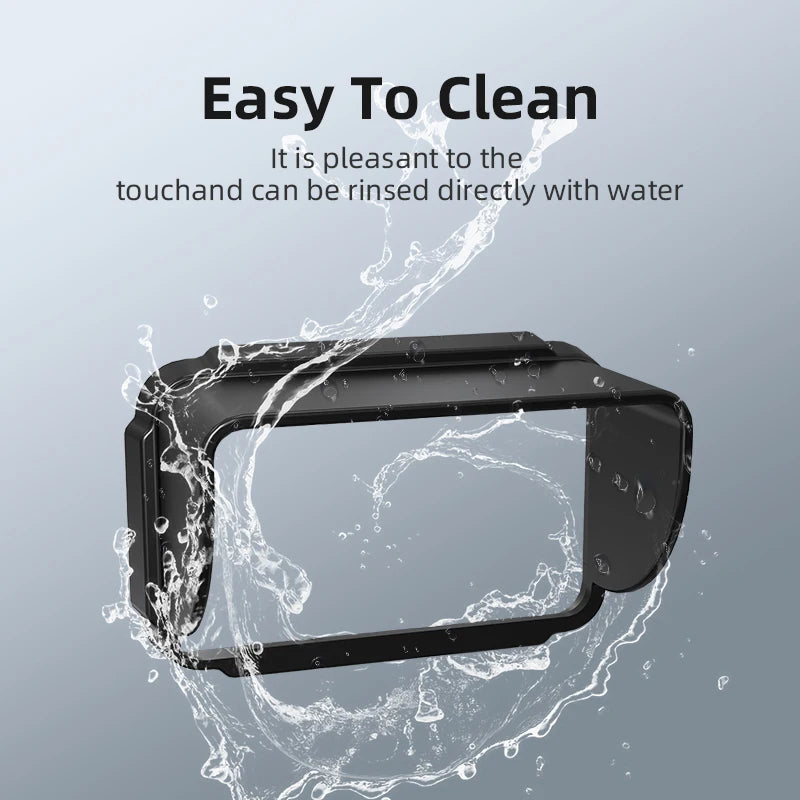 For DJI OSMO POCKET 3 Screen Hood Display Protective Cover Sunshade Lightproof Accessory Peaceful Pleasures Health and Wellness