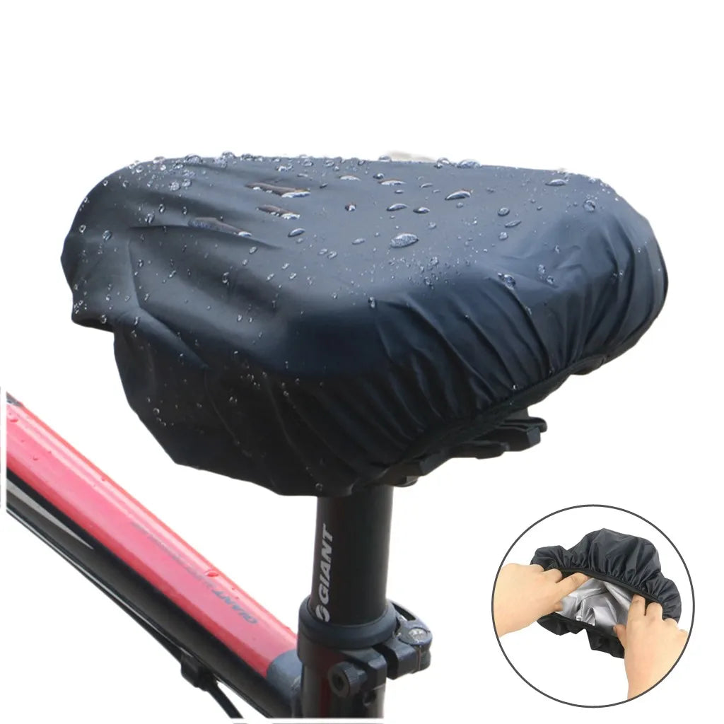 Waterproof Bike Seat Cover – Bicycle Saddle Protector 2-Pack