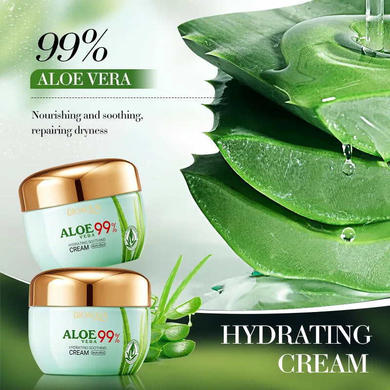 BIOAQUA Aloe Vera Skin Care Set – Face Cream & Eye Cream