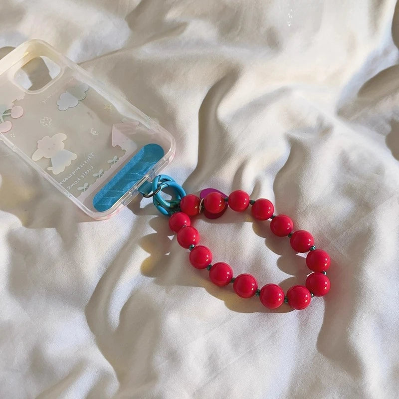 Beaded Phone Wrist Strap – Detachable Wristlet Lanyard