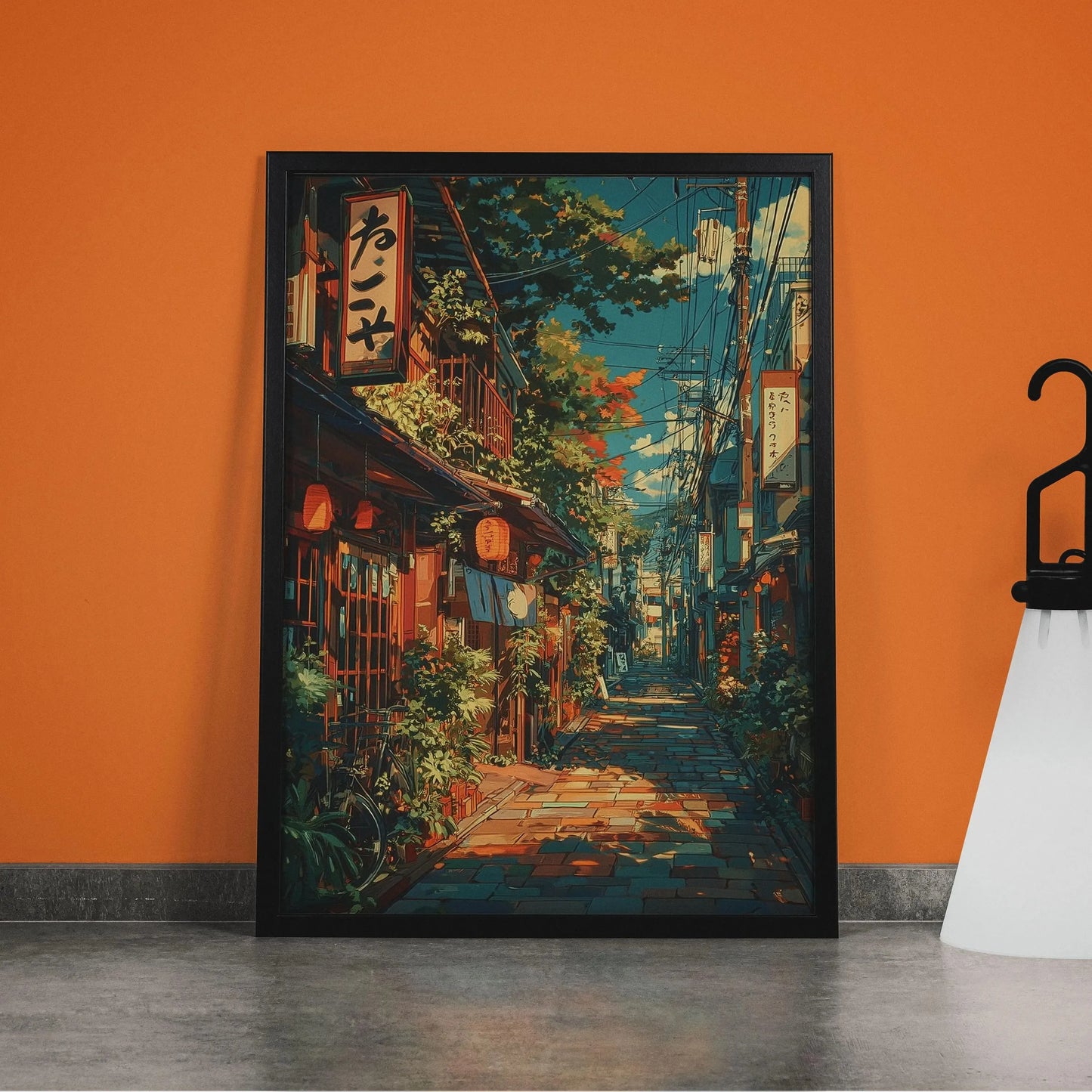 Anime Ramen Shop Canvas Print | Tokyo Street Wall Art