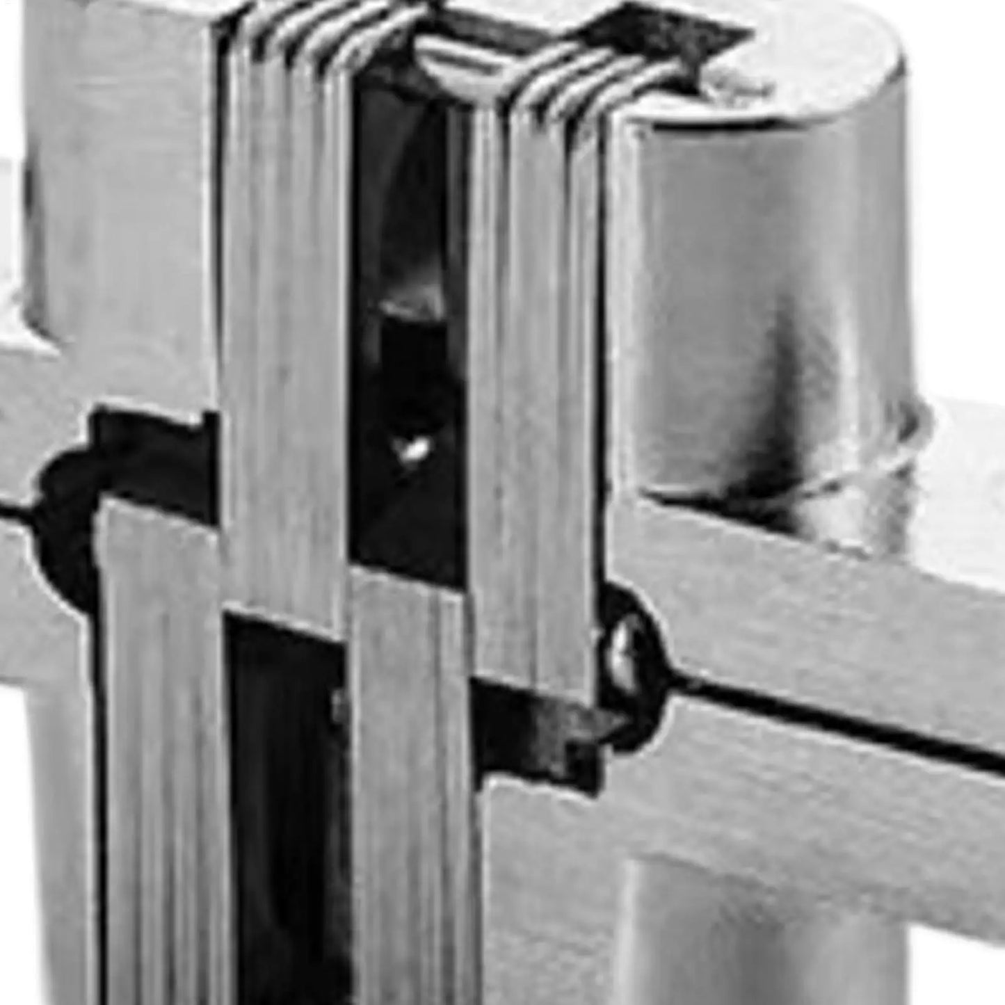 Concealed 180° Door Hinges | Zinc Alloy Invisible Cabinet Hinge